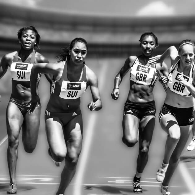 athletics sprint race. true business term meanings for entrepreneurs - competition